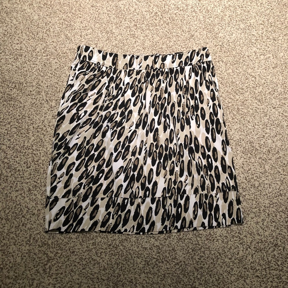 East 5th leopard skirt